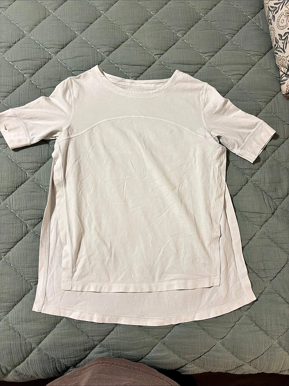lululemon Back in Action Short-Sleeve Shirt White